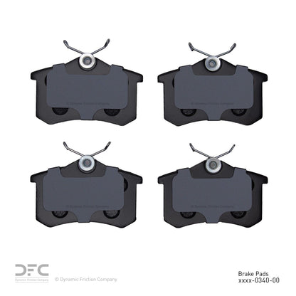 Dynamic Friction Company Disc Brake Pad Set 1310-0340-00