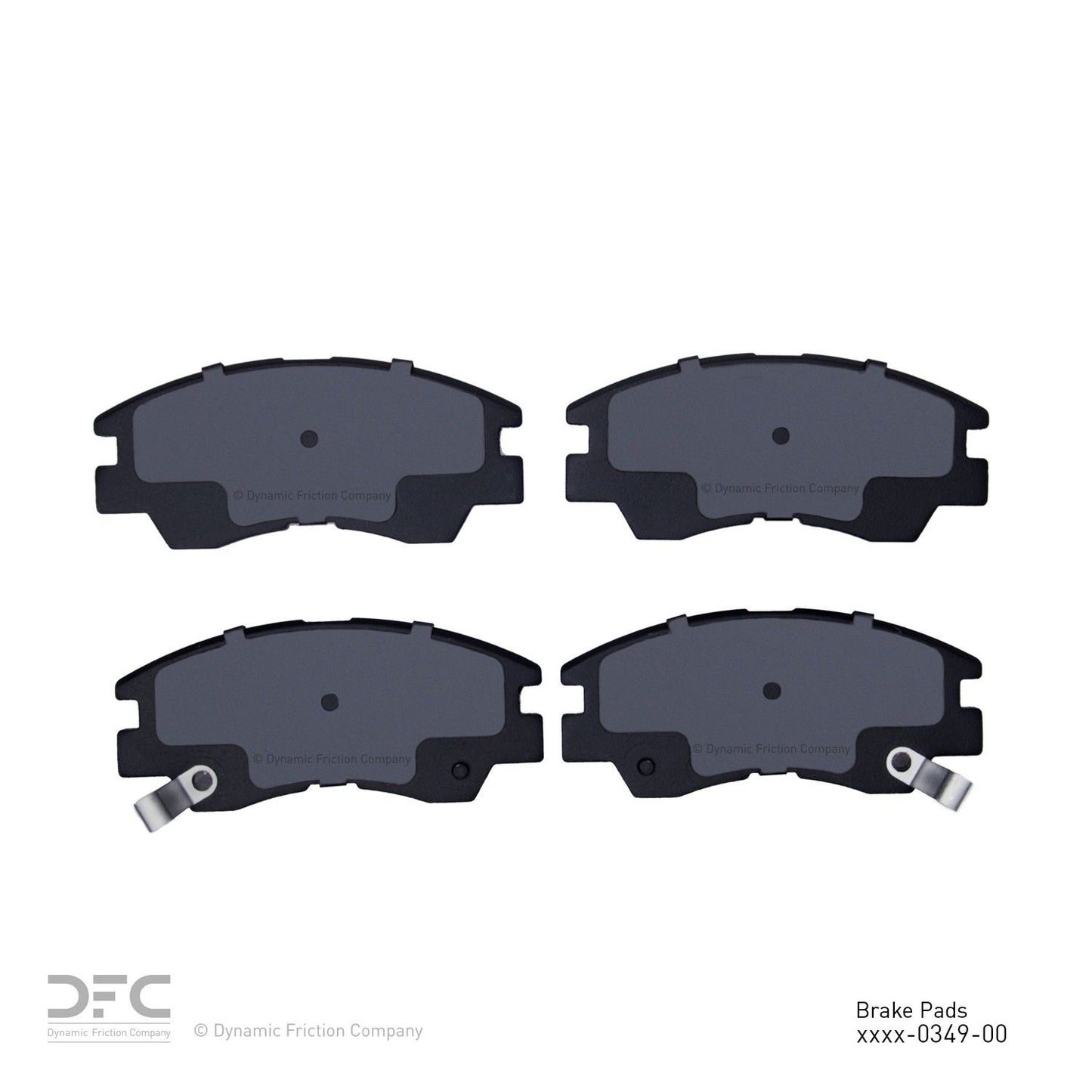 Dynamic Friction Company Disc Brake Pad Set 1310-0349-00