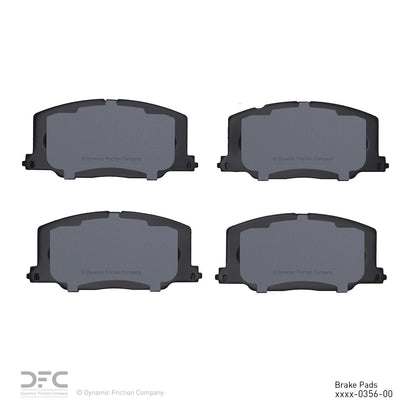 Dynamic Friction Company Disc Brake Pad Set 1310-0356-00