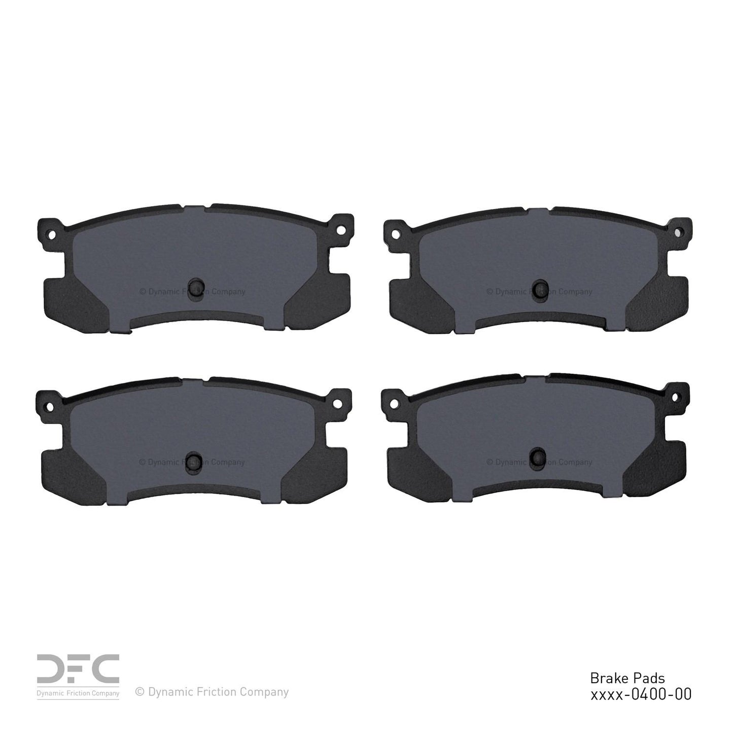 Dynamic Friction Company Disc Brake Pad Set 1310-0400-00