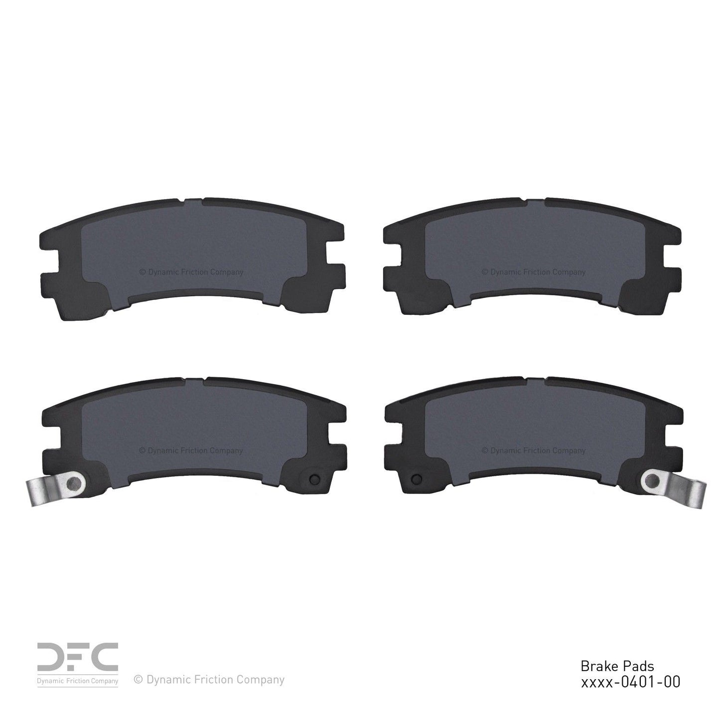 Dynamic Friction Company Disc Brake Pad Set 1310-0401-00