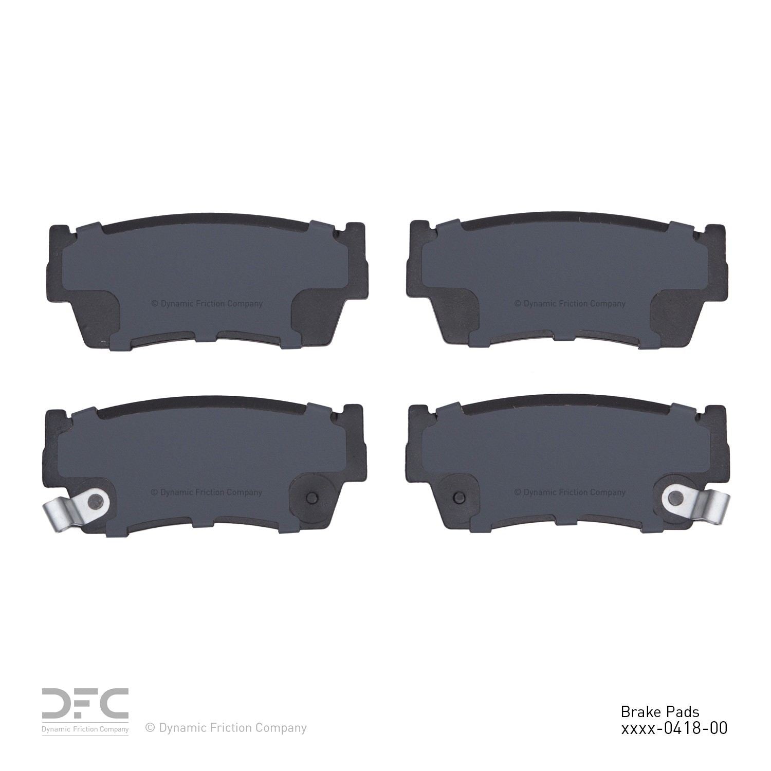 Dynamic Friction Company Disc Brake Pad Set 1310-0418-00