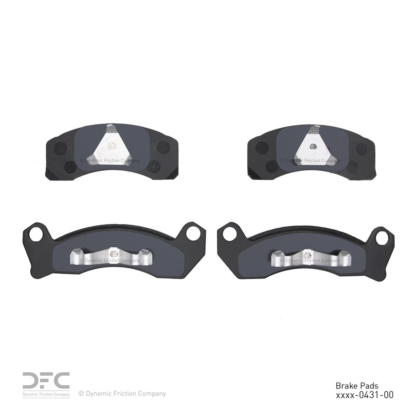 Dynamic Friction Company Disc Brake Pad Set 1310-0431-00
