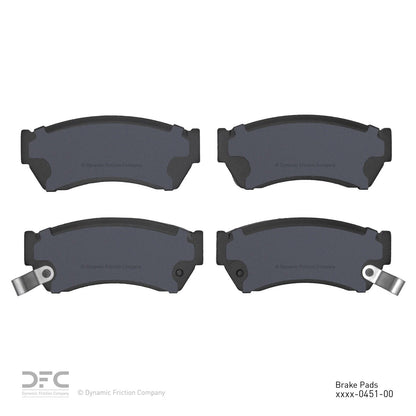 Dynamic Friction Company Disc Brake Pad Set 1310-0451-00