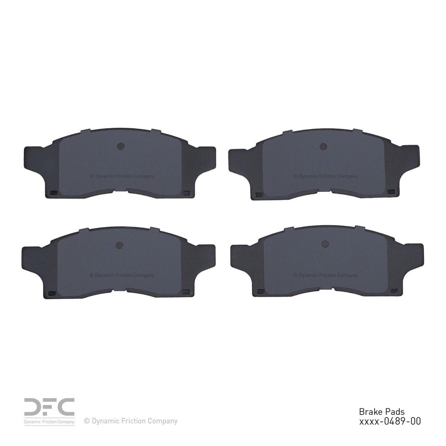 Dynamic Friction Company Disc Brake Pad Set 1310-0489-00