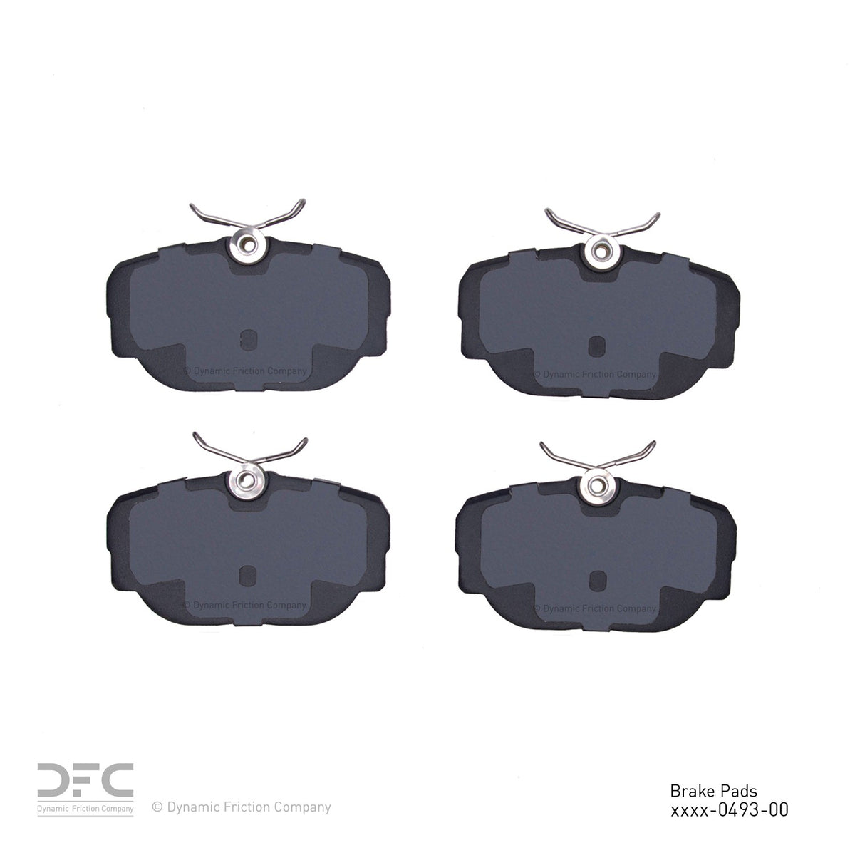 Dynamic Friction Company Disc Brake Pad Set 1310-0493-00