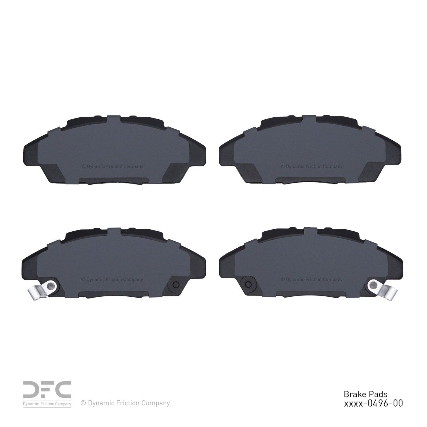 Dynamic Friction Company Disc Brake Pad Set 1310-0496-00