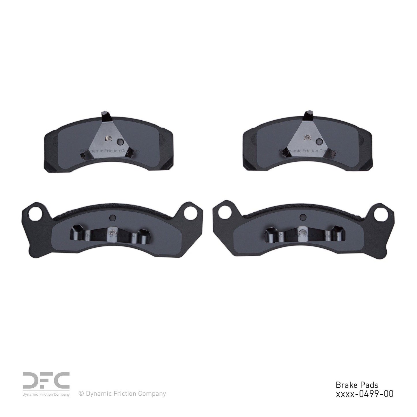 Dynamic Friction Company Disc Brake Pad Set 1310-0499-00