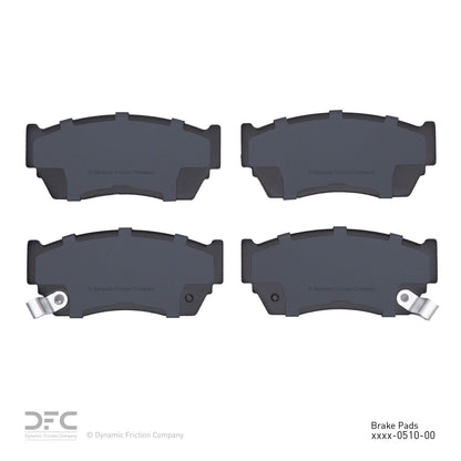 Dynamic Friction Company Disc Brake Pad Set 1310-0510-00