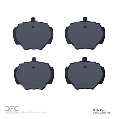Dynamic Friction Company Disc Brake Pad Set 1310-0518-10