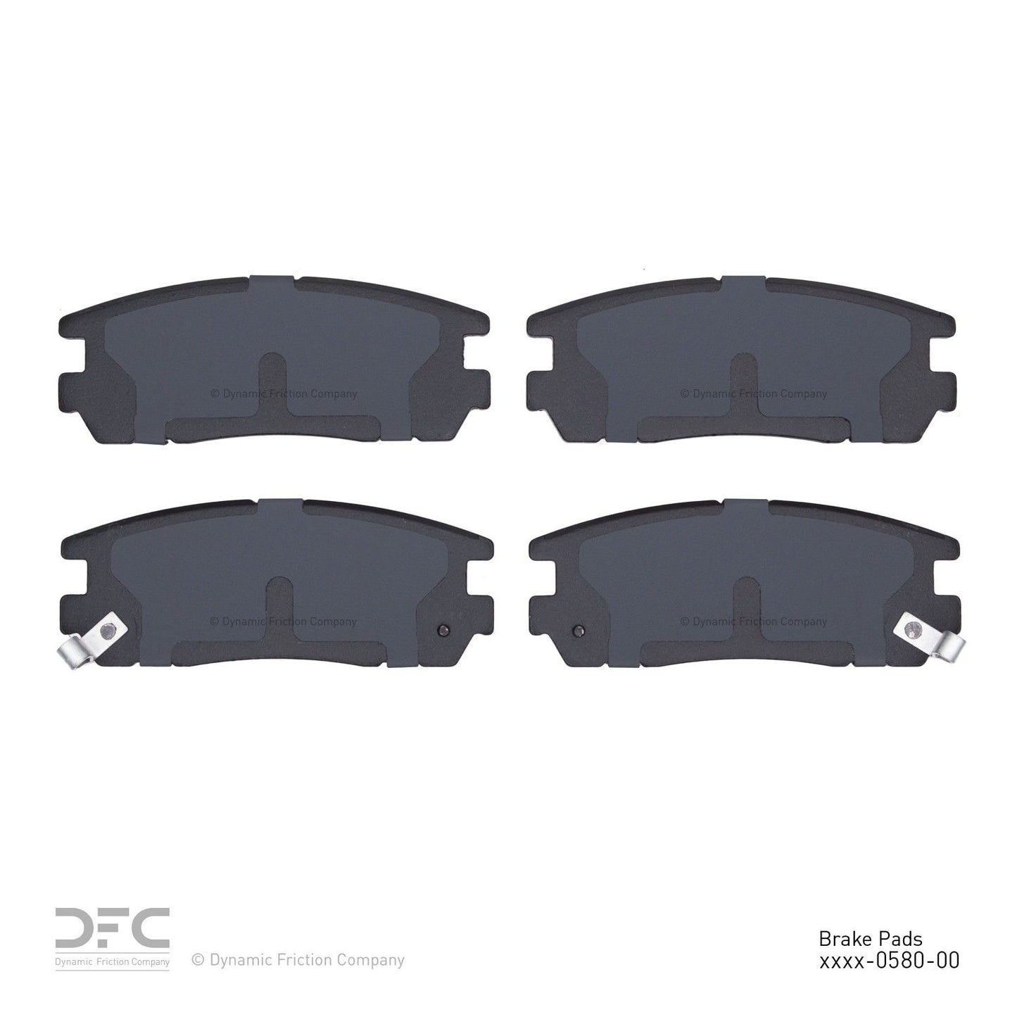 Dynamic Friction Company Disc Brake Pad Set 1310-0580-00