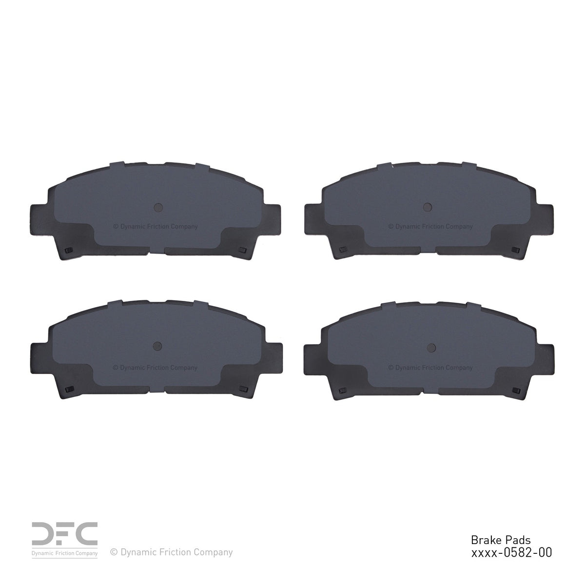 Dynamic Friction Company Disc Brake Pad Set 1310-0582-00