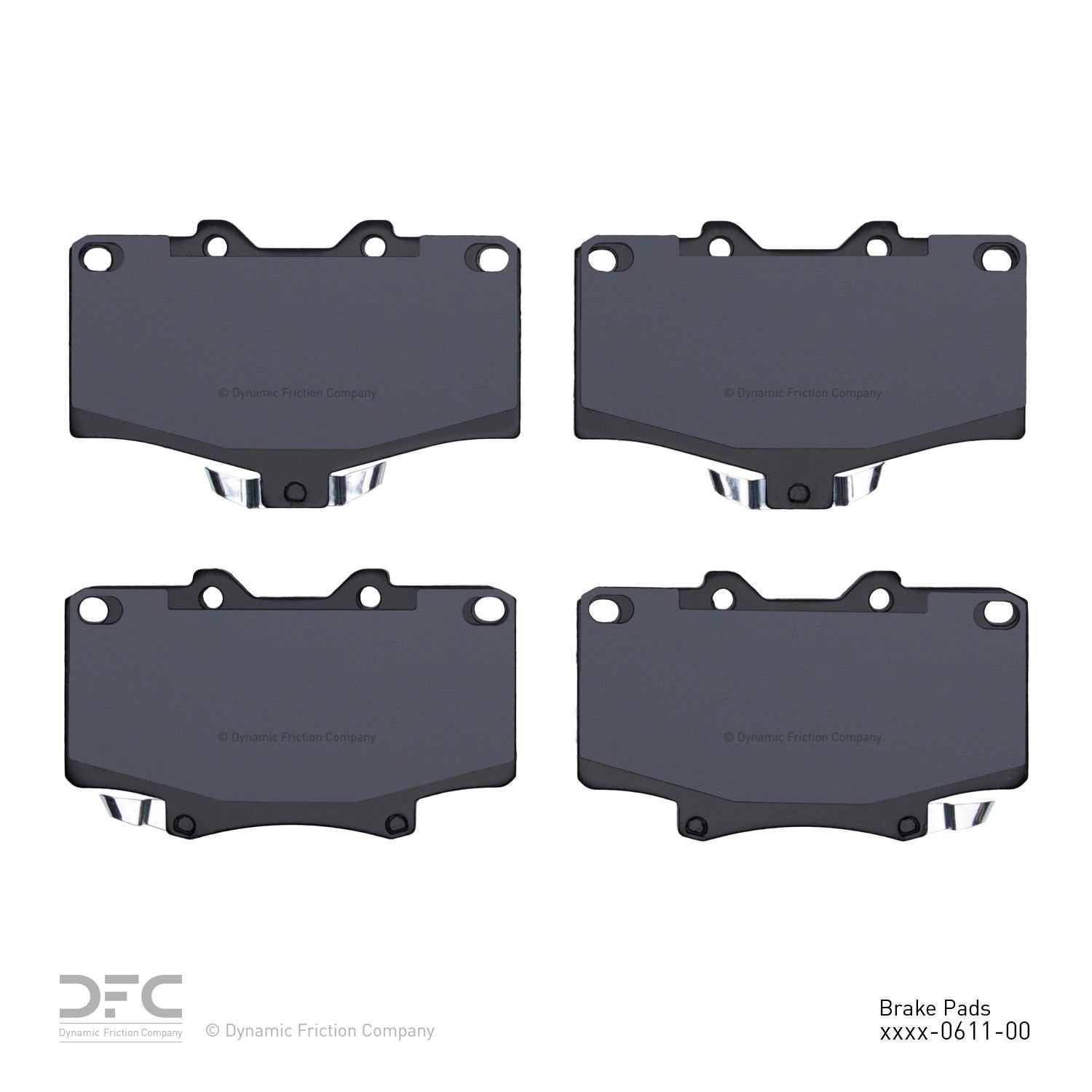 Dynamic Friction Company Disc Brake Pad Set 1310-0611-00