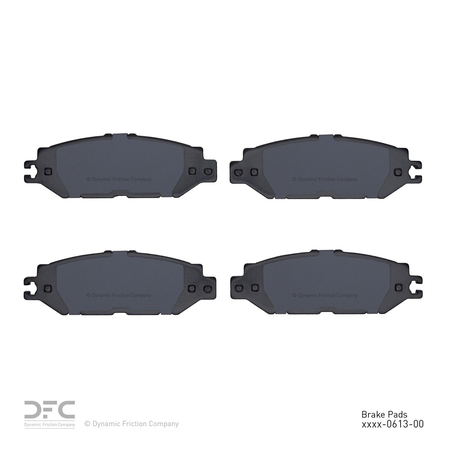 Dynamic Friction Company Disc Brake Pad Set 1310-0613-00