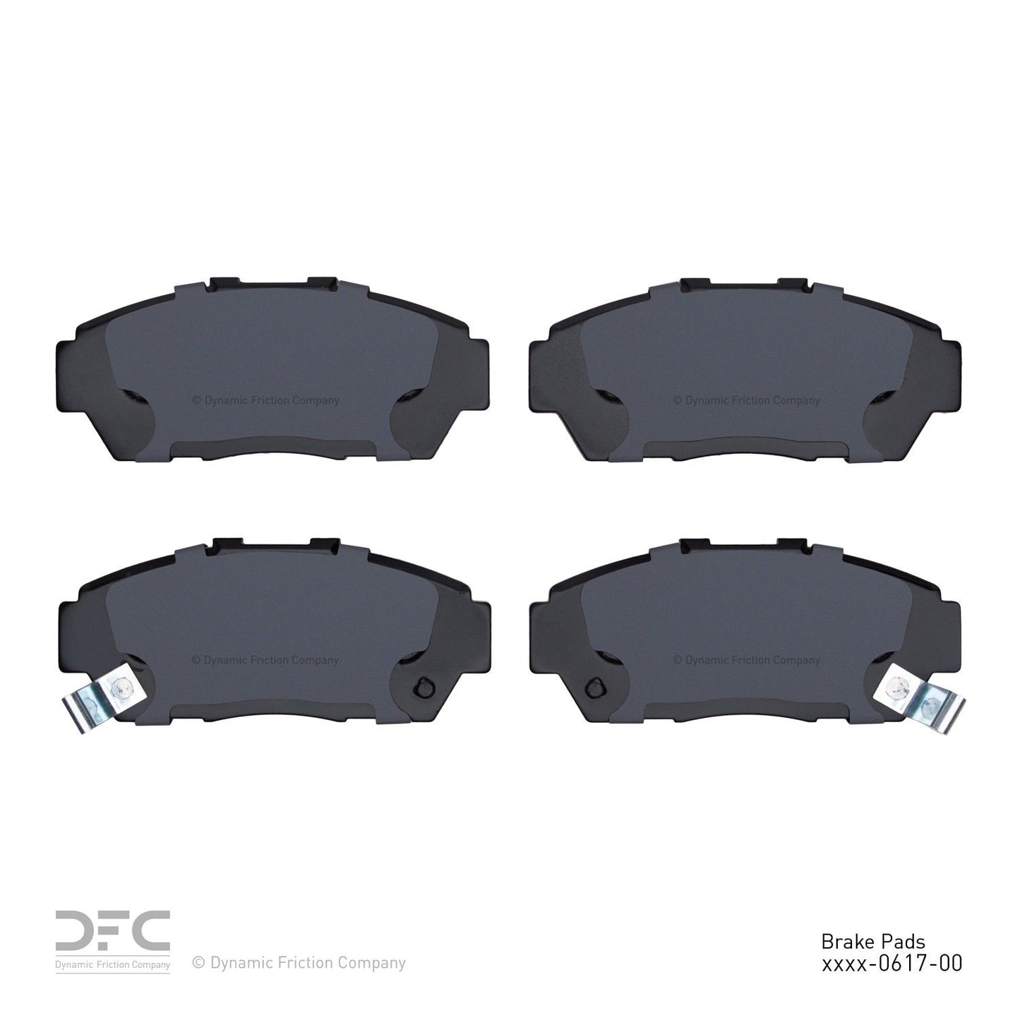 Dynamic Friction Company Disc Brake Pad Set 1310-0617-00