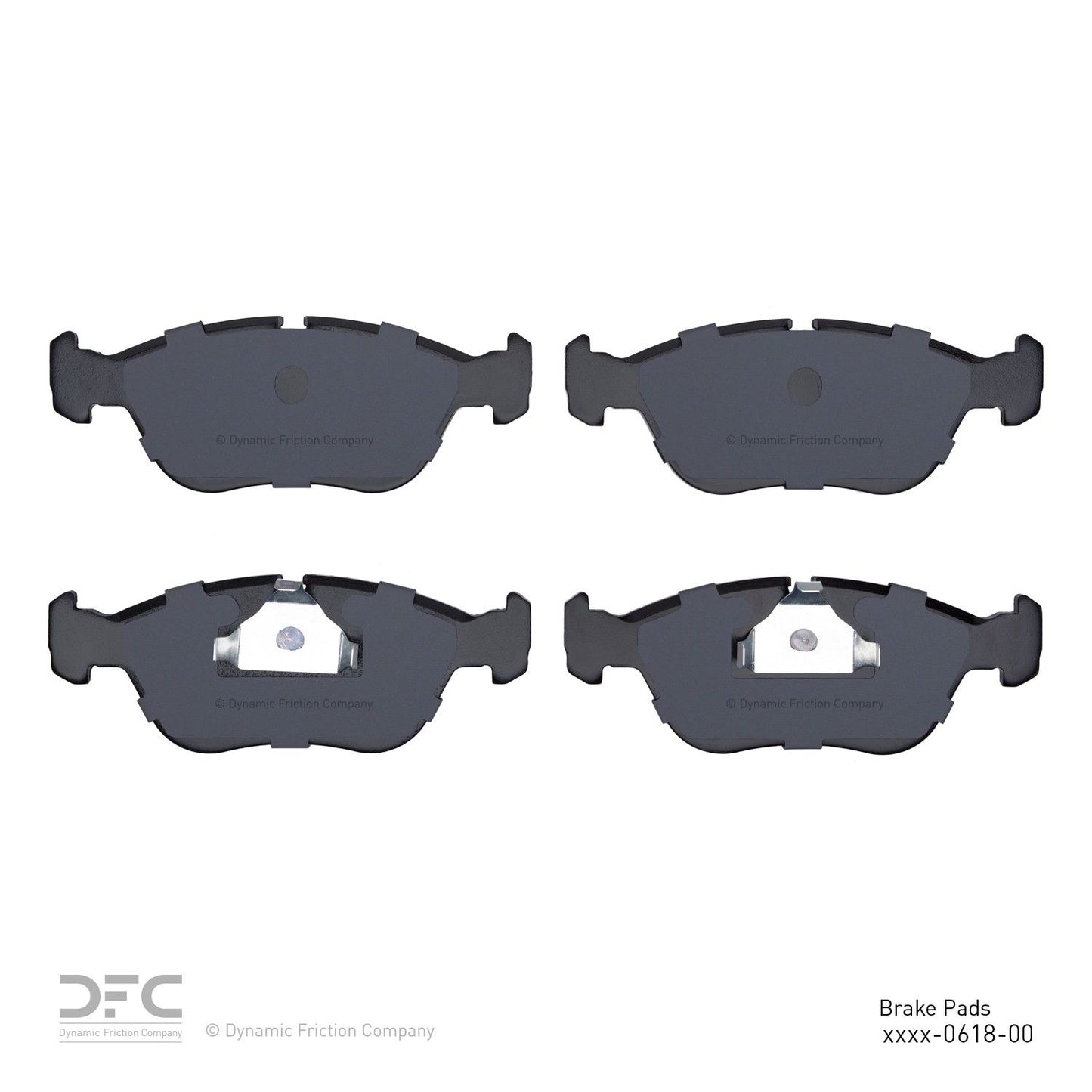 Dynamic Friction Company Disc Brake Pad Set 1310-0618-00