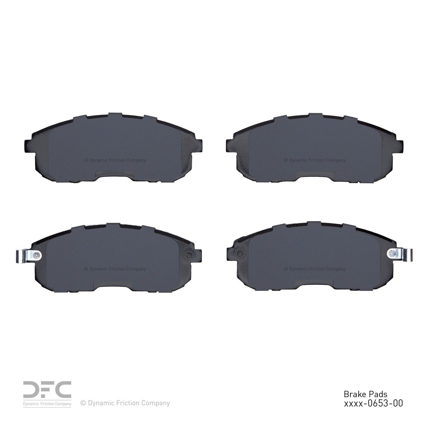 Dynamic Friction Company Disc Brake Pad Set 1310-0653-00