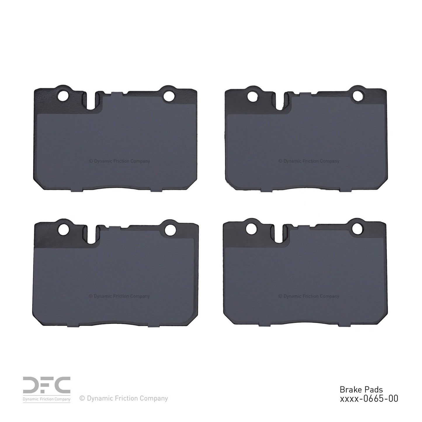 Dynamic Friction Company Disc Brake Pad Set 1310-0665-00