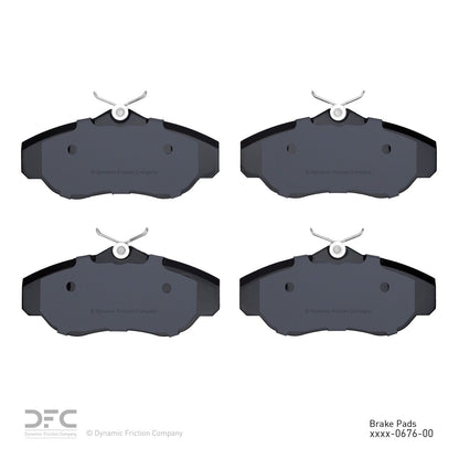 Dynamic Friction Company Disc Brake Pad Set 1310-0676-00