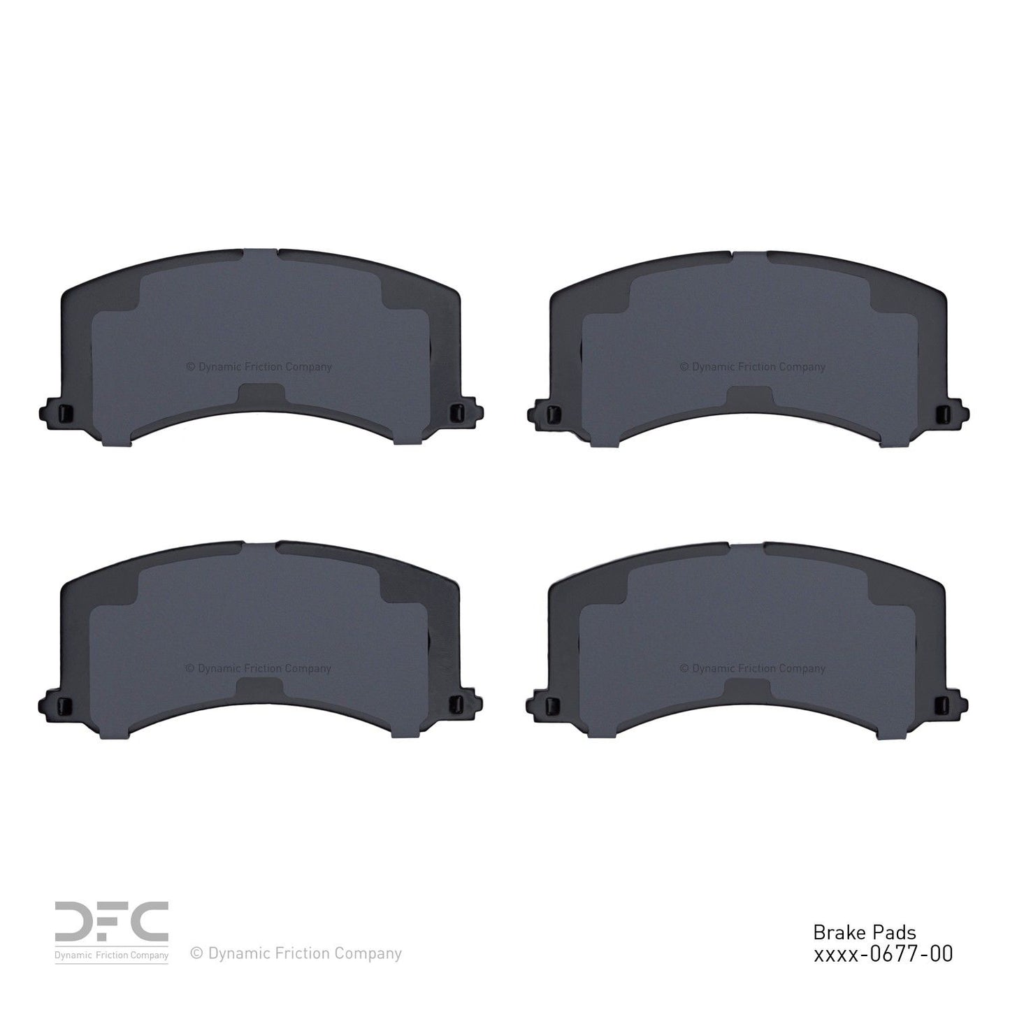 Dynamic Friction Company Disc Brake Pad Set 1310-0677-00