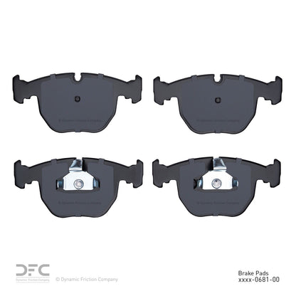 Dynamic Friction Company Disc Brake Pad Set 1310-0681-00