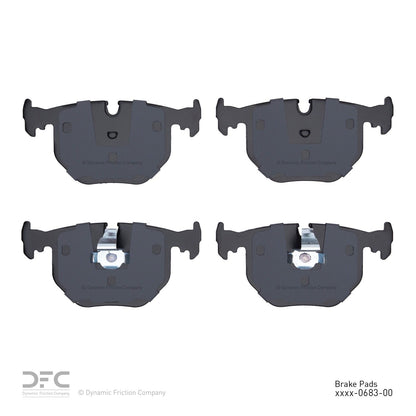 Dynamic Friction Company Disc Brake Pad Set 1310-0683-00