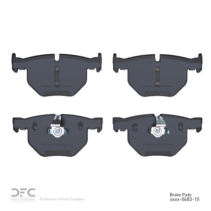 Dynamic Friction Company Disc Brake Pad Set 1310-0683-10