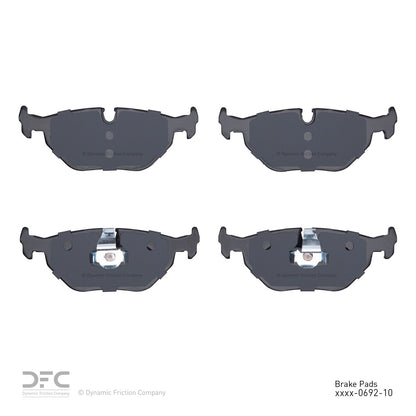 Dynamic Friction Company Disc Brake Pad Set 1310-0692-10
