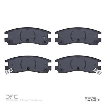 Dynamic Friction Company Disc Brake Pad Set 1310-0698-00