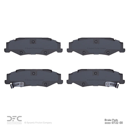 Dynamic Friction Company Disc Brake Pad Set 1310-0732-00