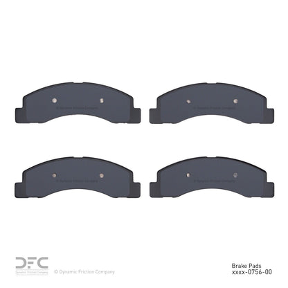 Dynamic Friction Company Disc Brake Pad Set 1310-0756-00