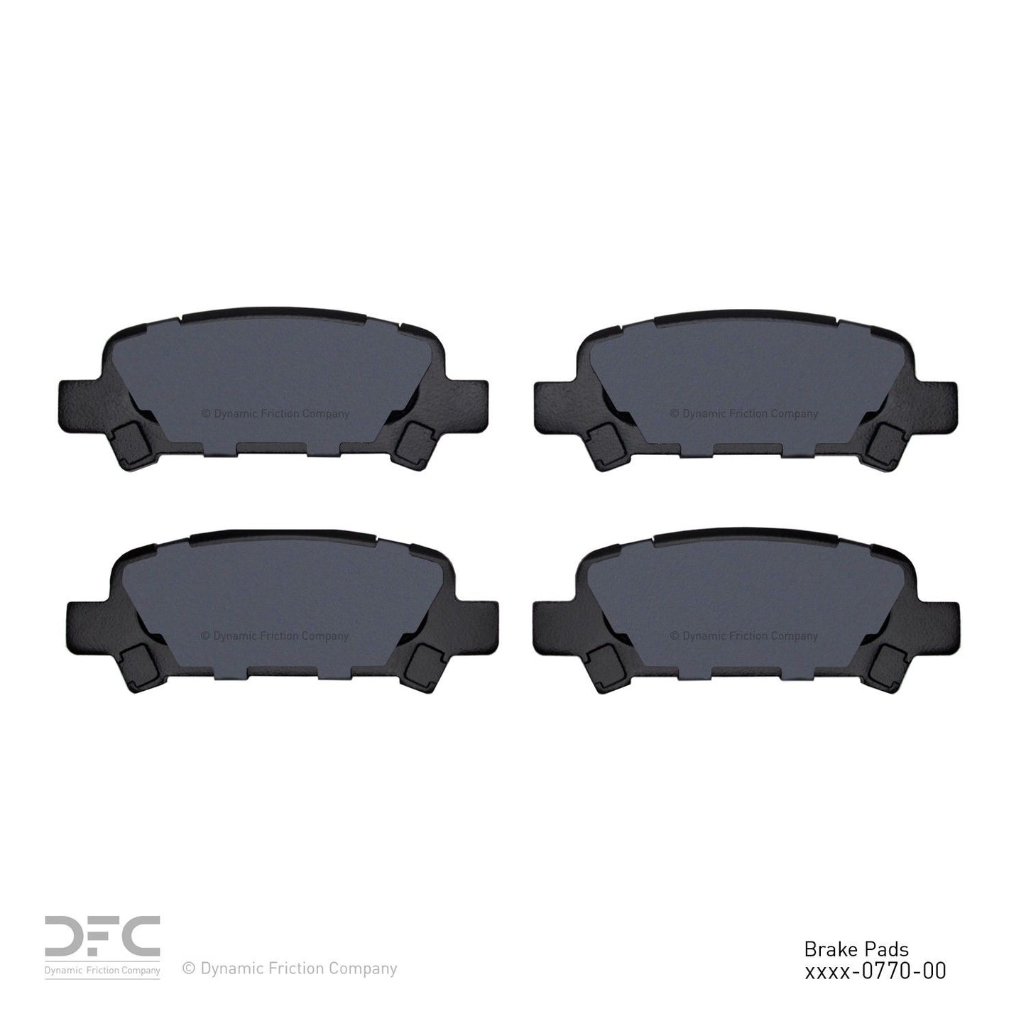 Dynamic Friction Company Disc Brake Pad Set 1310-0770-00