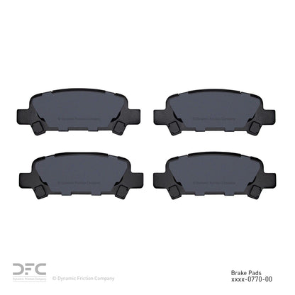 Dynamic Friction Company Disc Brake Pad Set 1310-0770-00