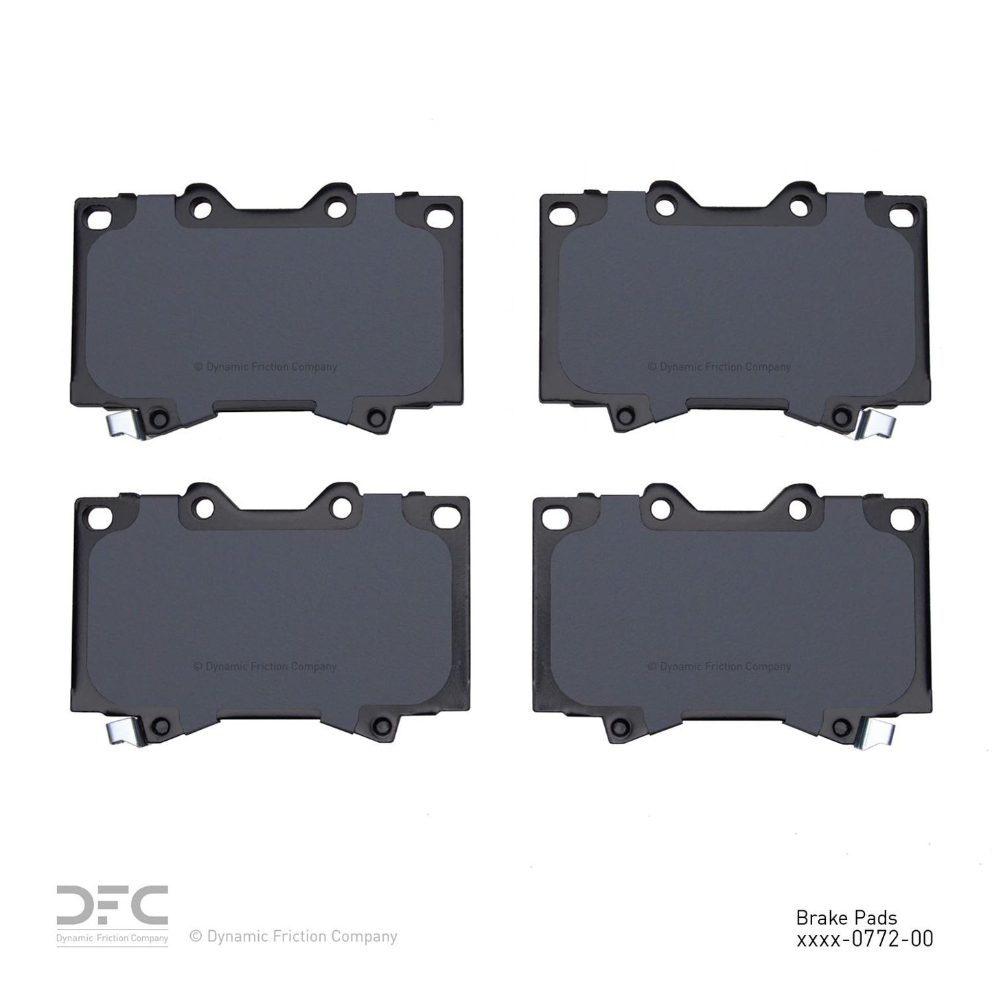 Dynamic Friction Company Disc Brake Pad Set 1310-0772-00