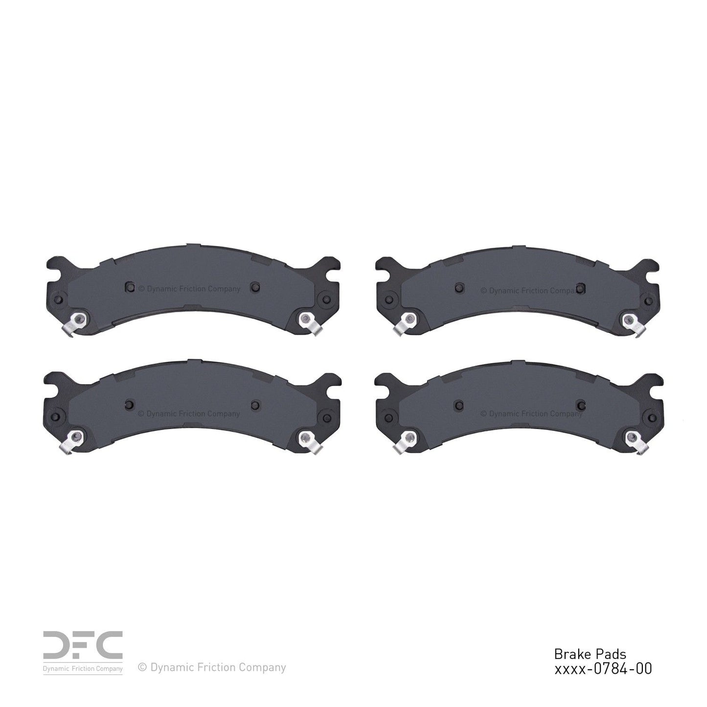 Dynamic Friction Company Disc Brake Pad Set 1310-0784-00