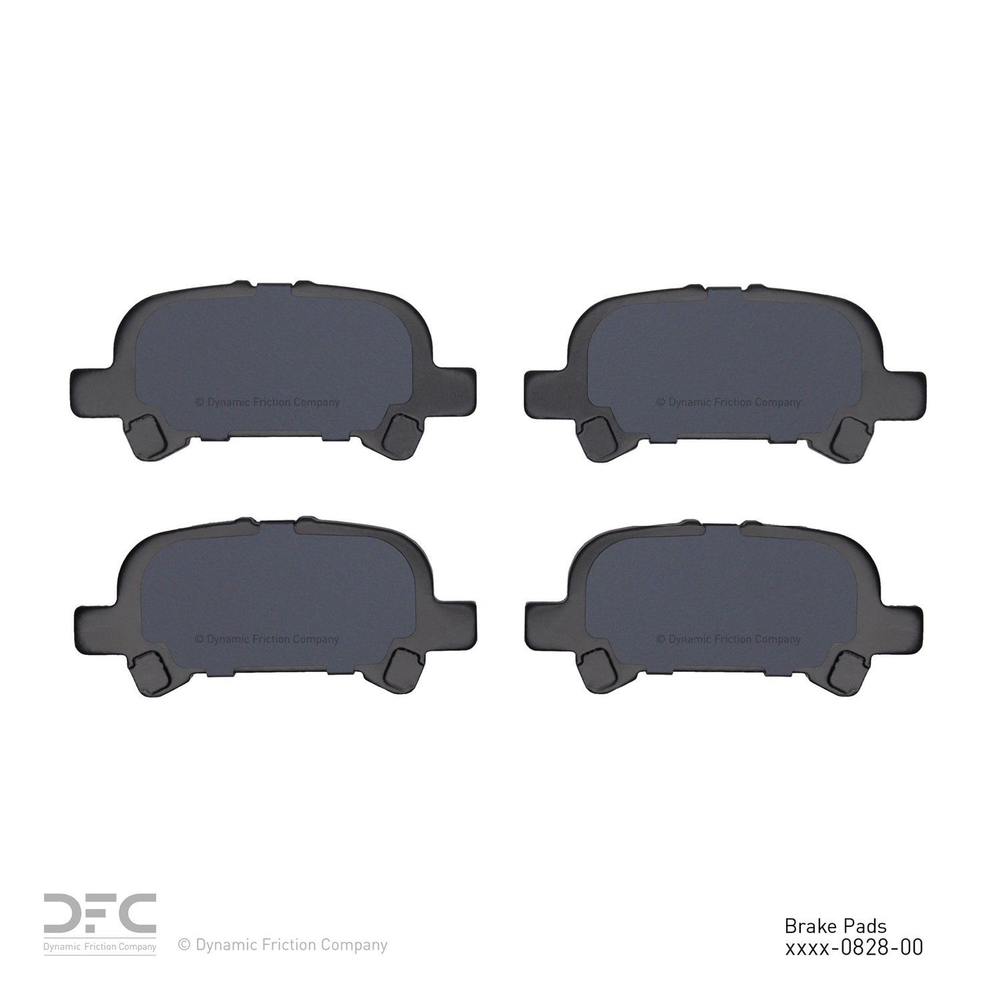 Dynamic Friction Company Disc Brake Pad Set 1310-0828-00