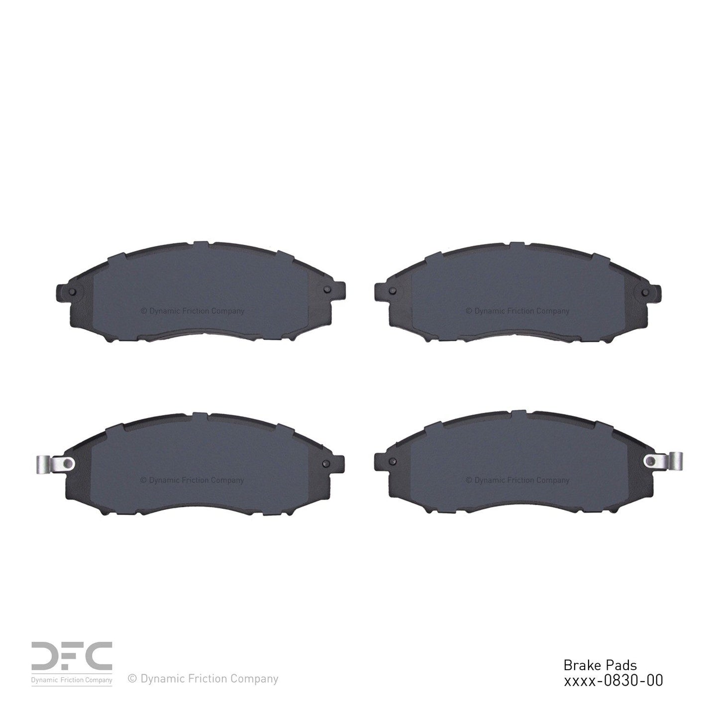 Dynamic Friction Company Disc Brake Pad Set 1310-0830-00