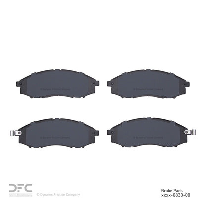 Dynamic Friction Company Disc Brake Pad Set 1310-0830-00