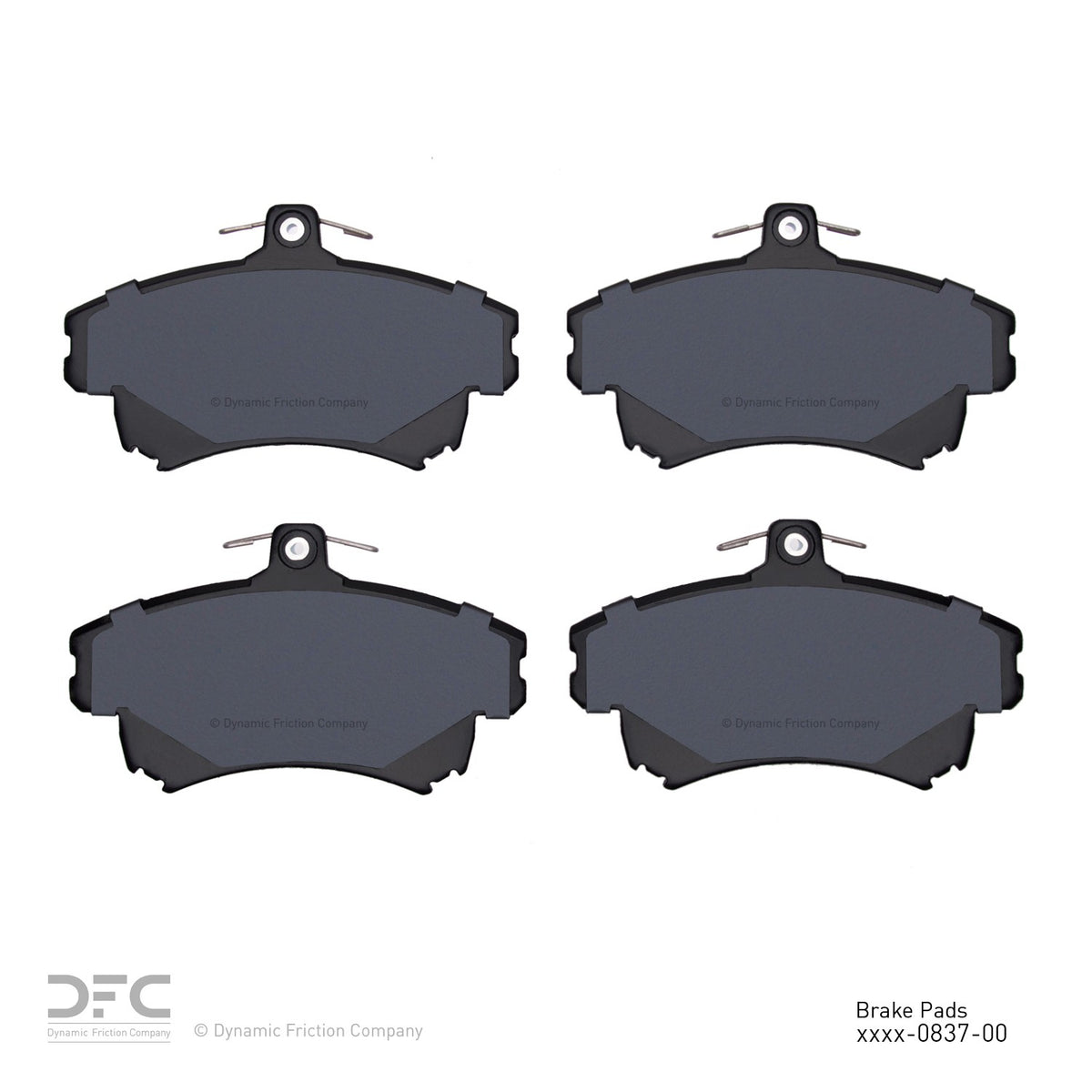 Dynamic Friction Company Disc Brake Pad Set 1310-0837-00