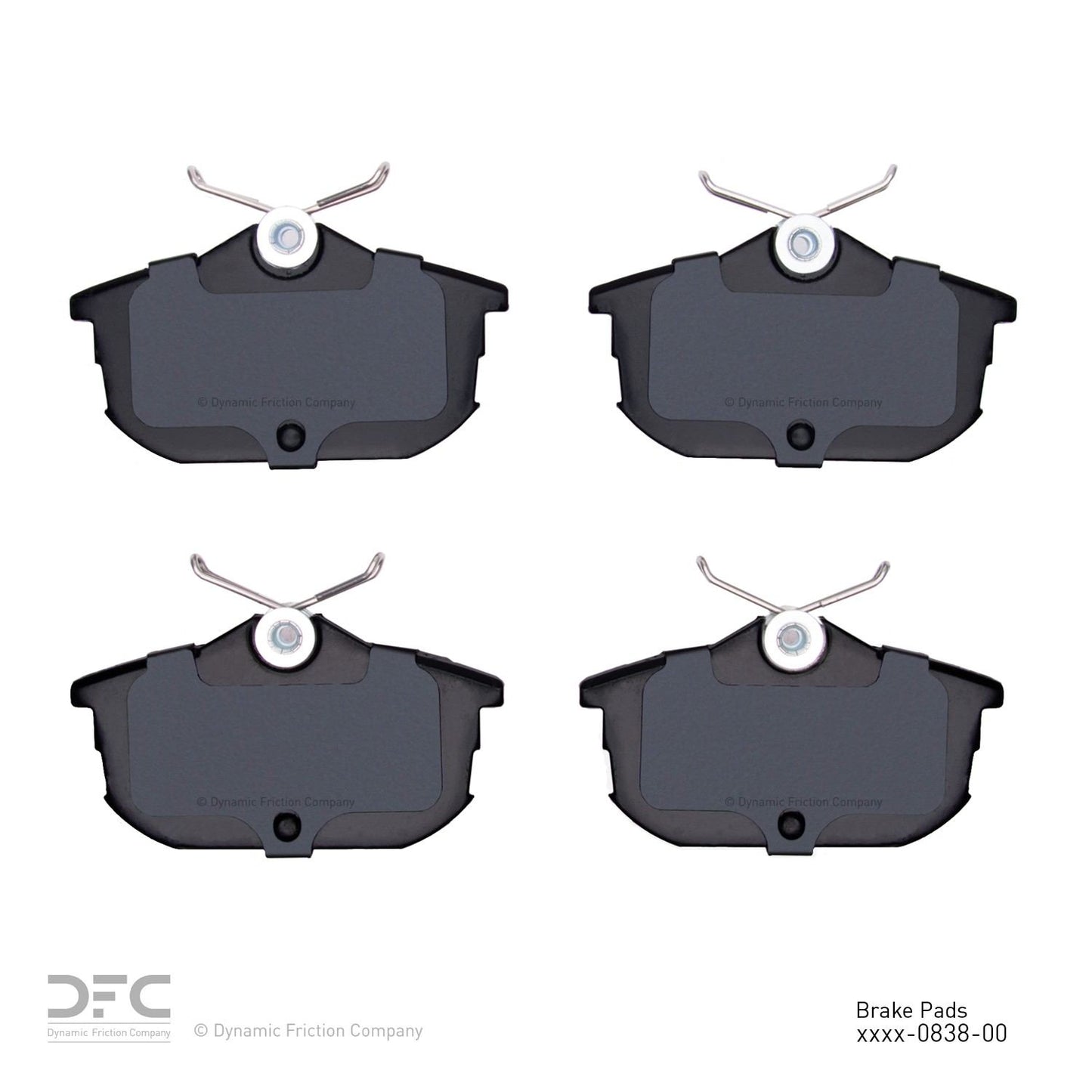 Dynamic Friction Company Disc Brake Pad Set 1310-0838-00