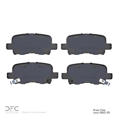 Dynamic Friction Company Disc Brake Pad Set 1310-0865-00