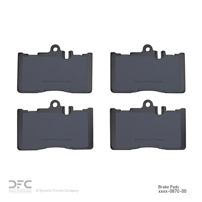 Dynamic Friction Company Disc Brake Pad Set 1310-0870-00