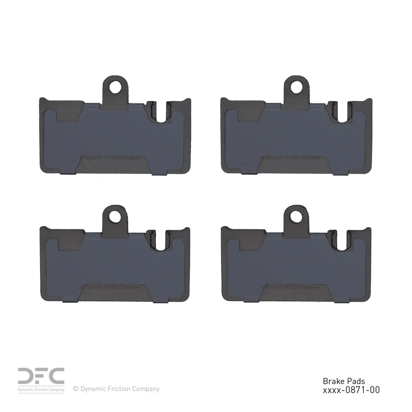 Dynamic Friction Company Disc Brake Pad Set 1310-0871-00
