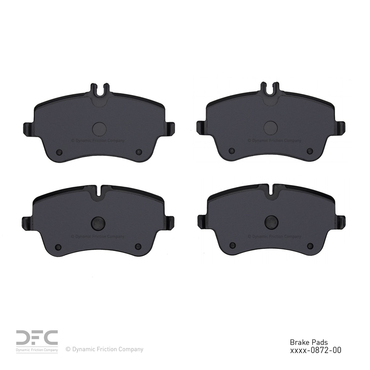 Dynamic Friction Company Disc Brake Pad Set 1310-0872-00