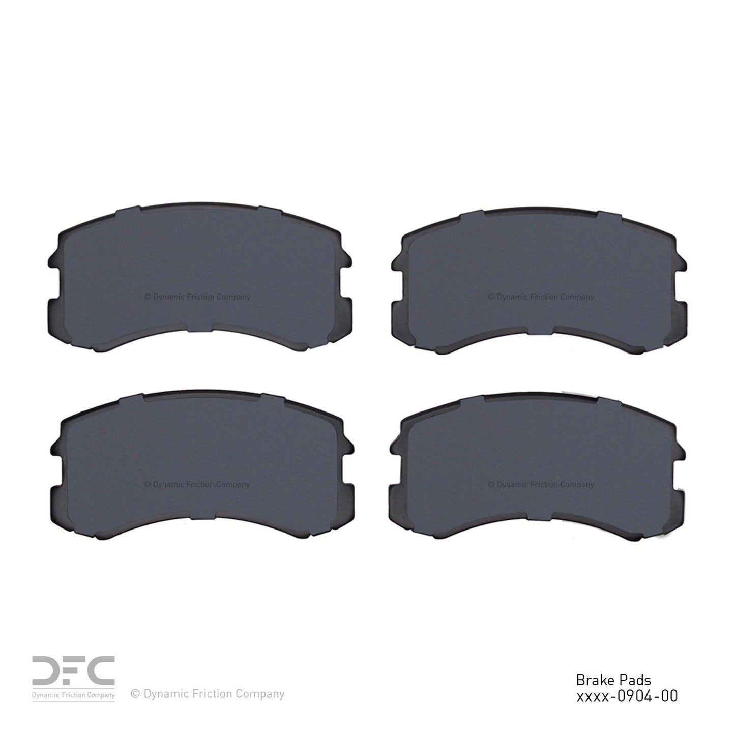 Dynamic Friction Company Disc Brake Pad Set 1310-0904-00