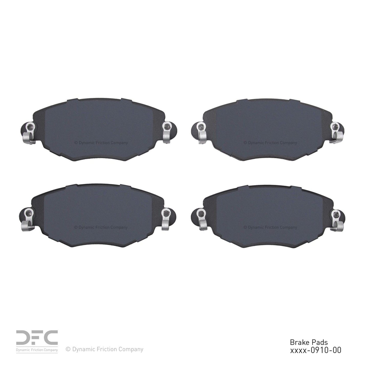 Dynamic Friction Company Disc Brake Pad Set 1310-0910-00