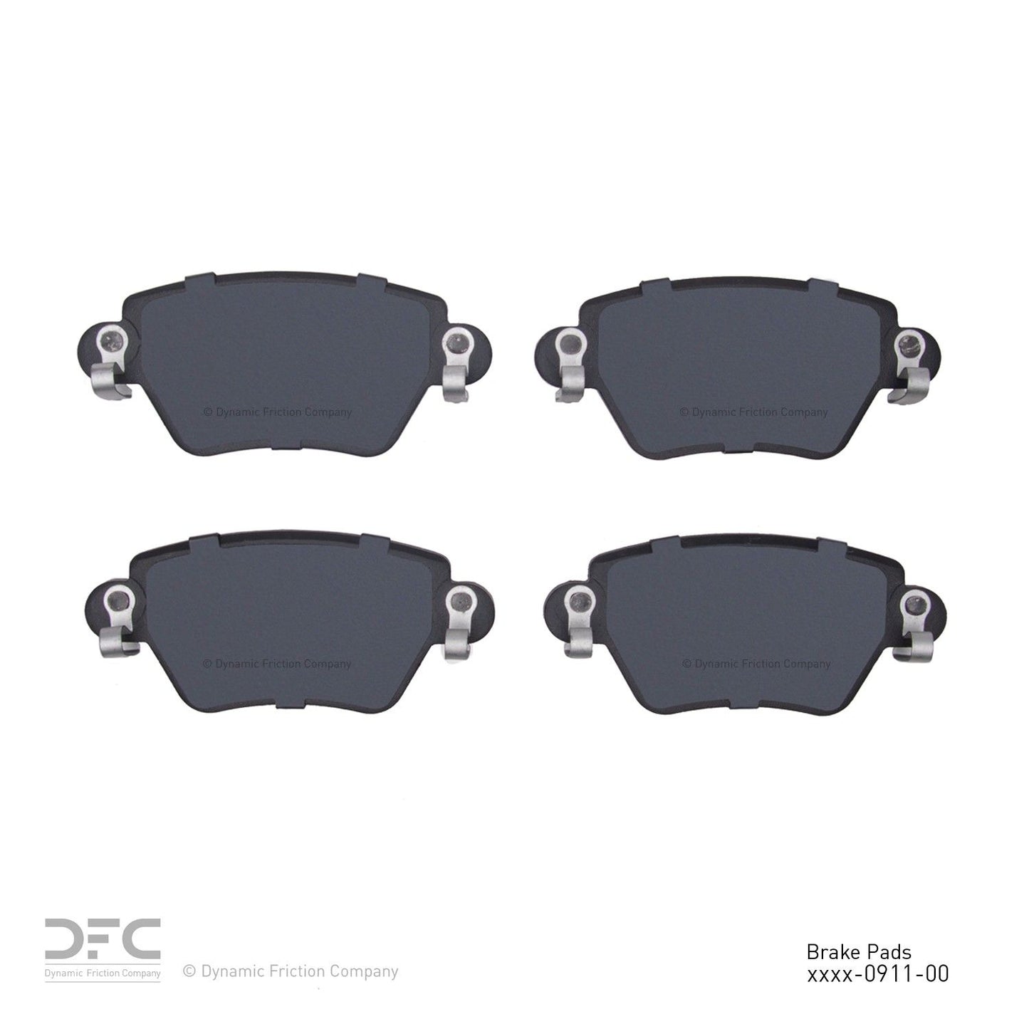 Dynamic Friction Company Disc Brake Pad Set 1310-0911-00