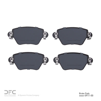 Dynamic Friction Company Disc Brake Pad Set 1310-0911-00