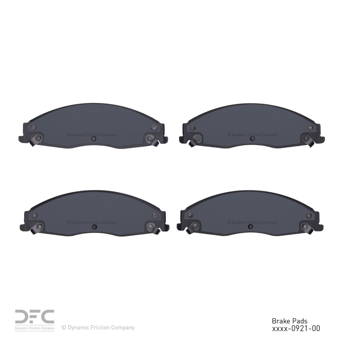 Dynamic Friction Company Disc Brake Pad Set 1310-0921-00