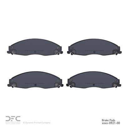 Dynamic Friction Company Disc Brake Pad Set 1310-0921-00